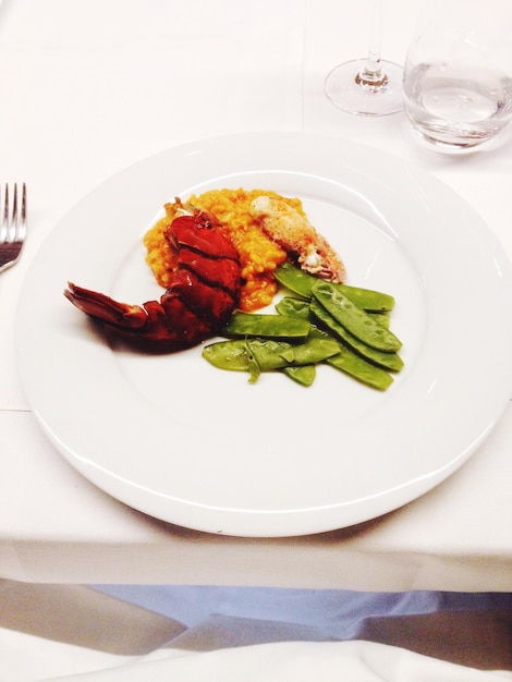 Zbliżenie na talerz